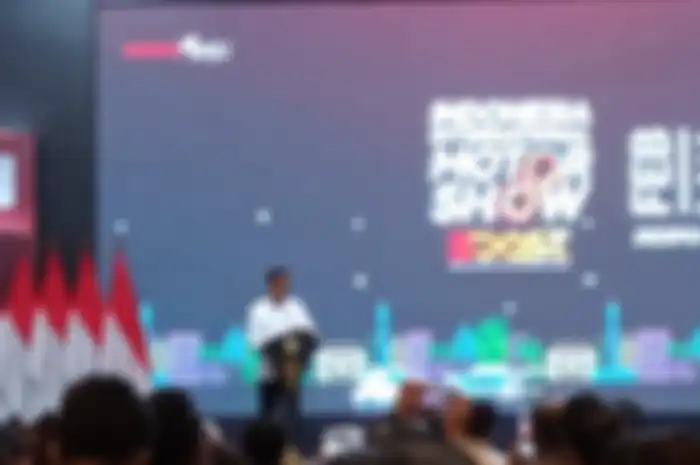 PresidenJokowi resmi membuka Indonesia International Motor Show atau IIMS 2023, Kamis (16/2/2023).