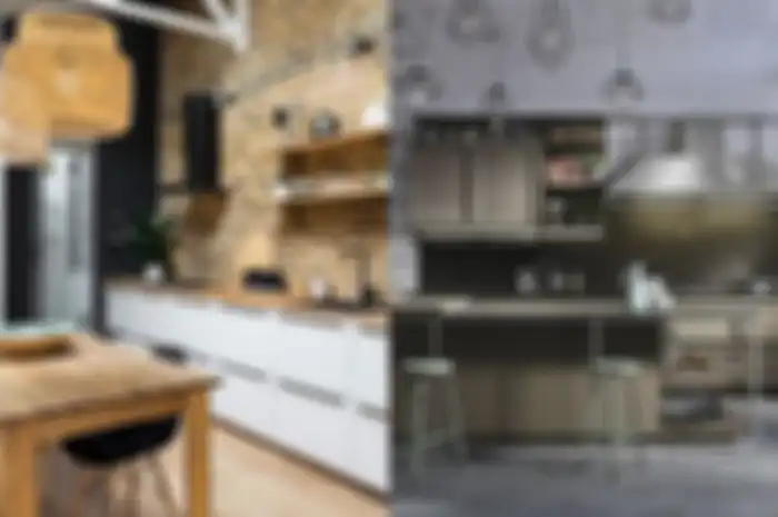 dapur minimalis industrial