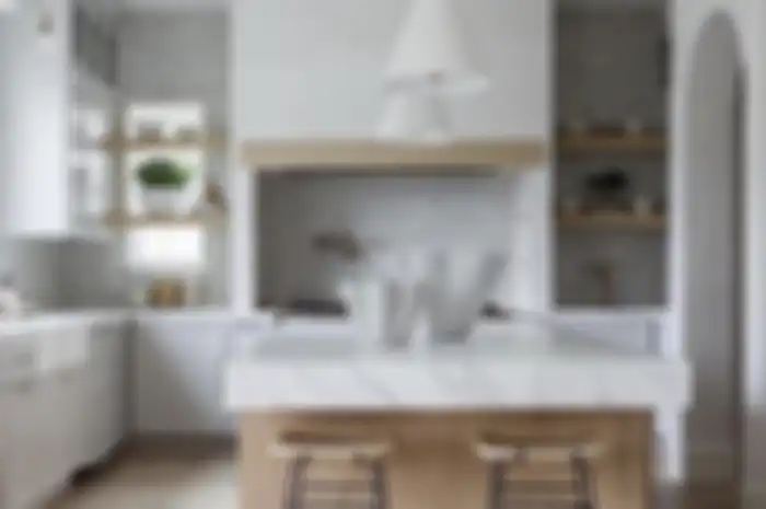 Potret kabinet dapur yang membikin tampilan ruang masak tampil lebih mewah.