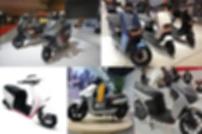Ilustrasi 5 motor listrik baru yang punya jarak tempuh jauh di IIMS 2023.