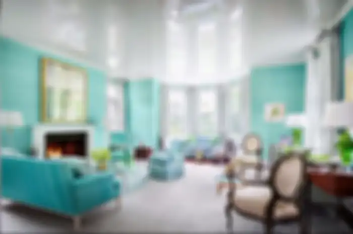 Warna hijau tosca di hunian minimalis