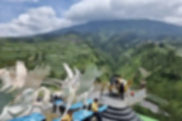 Negeri Khayangan tempat wisata hits yang dekat Kota Magelang. 