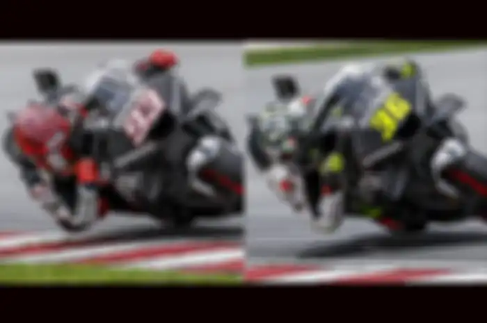 Teman satu tim Marc Marquez (93) yaitu Joan Mir (36) sudah bikin sejarah di launching skuat Repsol Honda Team 2023