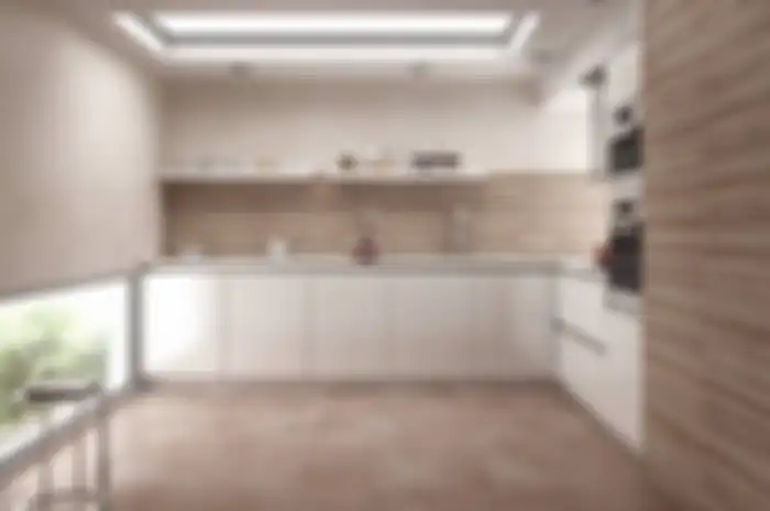 Gunakan Ubin Porselen Warna Beige untuk Tampilan Dapur