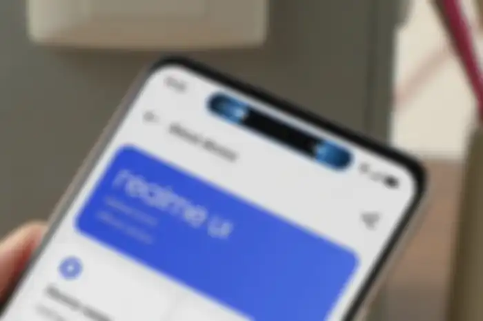 Fitur Realme Mini Capsule di hp Realme seri C yang mirip Dynamic Island iPhone 14 Pro. 