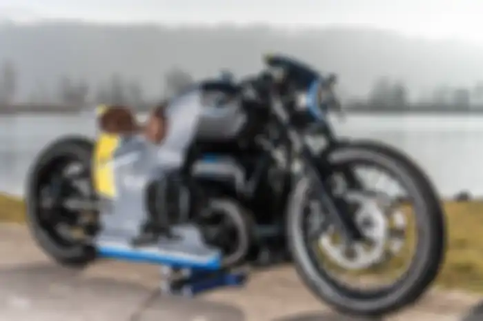 Super keren, modifikasi motor BMW R18 Iron Annie. Terinspirasi pesawat tempur Jerman saat Perang Dunia II!
