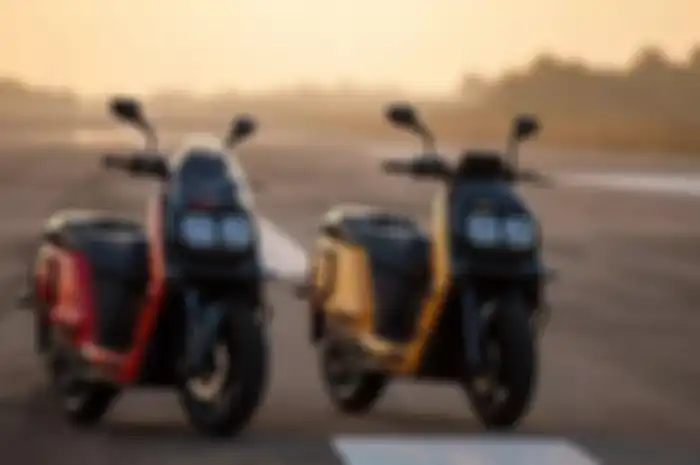 Tampilan depan motor baru yang terkenal irit