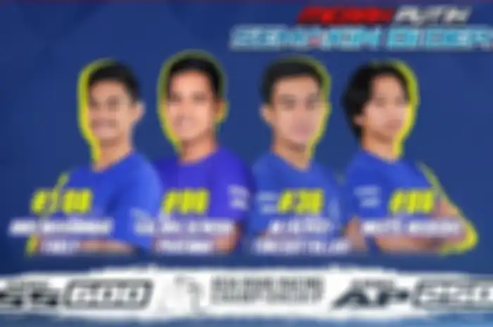 Skuat pembalap Yamaha Racing Indonesia (YRO) untuk kompetisi road race ARRC 2023. Nama baru dan perombakan line up. 