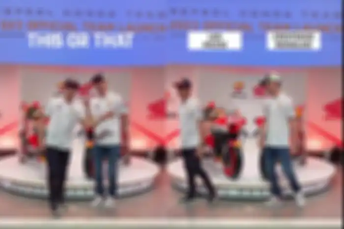 Duet maut Repsol Honda Team 2023 Marc Marquez dan Joan Mir kompak pilih pesepakbola terbaik FIFA 2022 Lionel Messi dalam permainan 'Ini atau Itu'