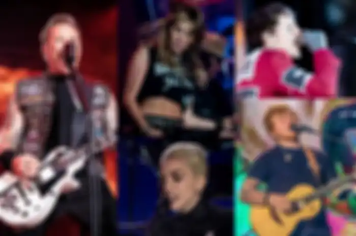 James Hetfield / Miley Cyrus / Lady Gaga / Oliver Sykes / Ed Sheeran.