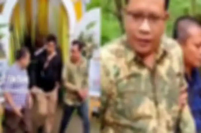 Detik-detik penangkapan buronan koruptor oleh pihak Kejari Purworejo, pelaku sempat meminta bawa motor sendiri.