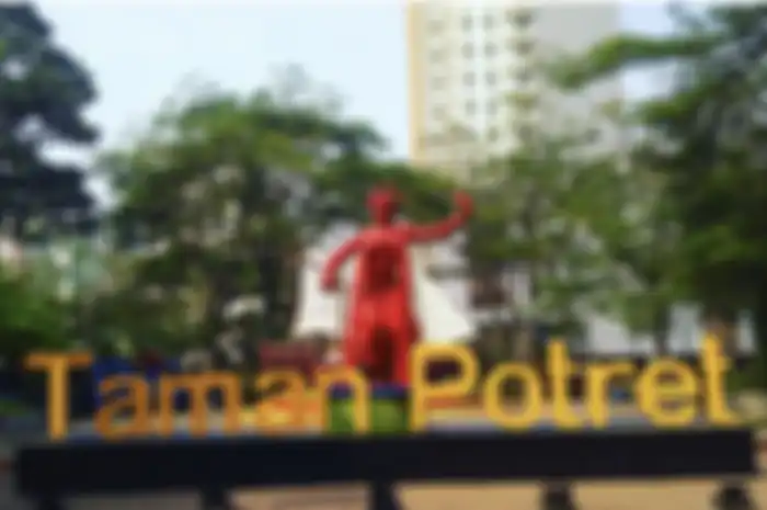 Dijamin murah ide ngabuburit di Taman Potret tempat wisata gratis Kota Tangerang. 