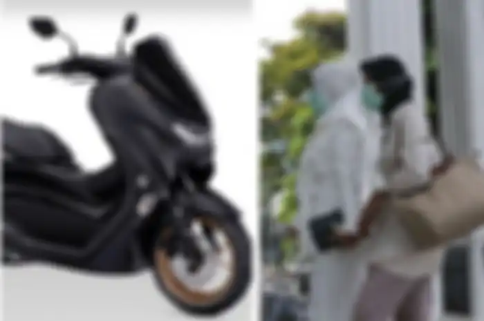 Datang ke PN Jakbar pada Senin (6/3/2023), istri Teddy Minahasa bawa tas mahal seharga motor Yamaha NMAX.