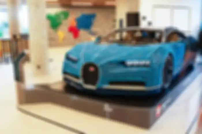 Supercar Bugatti Chiron dari Lego