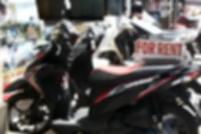 Ilustrasi sewa motor. Bakal ada regulasi khusus rental motor yang dibuat Pemprov Bali. Buntut banyak oknum bule bandel saat naik motor.