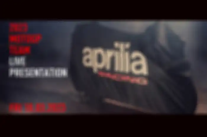 Skuat MotoGP 2023 Aprilia Racing tercatat skuat pabrikan terakhir yang gelar launching di musim ini