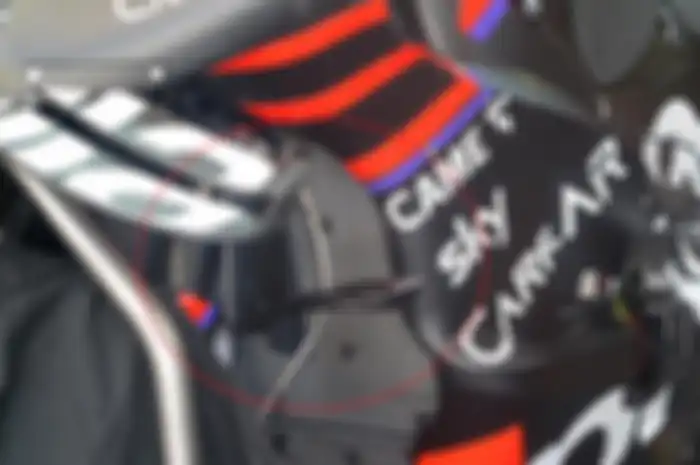 Bentuk tidak biasa dari winglet dan perangkat aerodinamika Aprilia RS-GP di tes MotoGP Portugal 2023. Efeknya apa?
