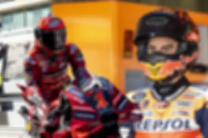 Marc Marquez sudah pesimis podium, langsung jagokan Francesco Bagnaia menang seri pertama, MotoGP Portugal 2023. 