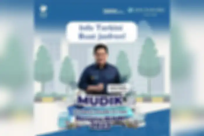 Program mudik gratis 2023, dipimpin Jasa Raharja terdiri dari 76 BUMN membuka 62 ribuan kuota pemudik.