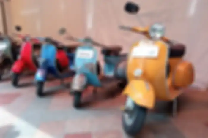 Ilustrasi Vespa 2-tak dijual, simak tips jitu beli Vespa klasik buat pemula.