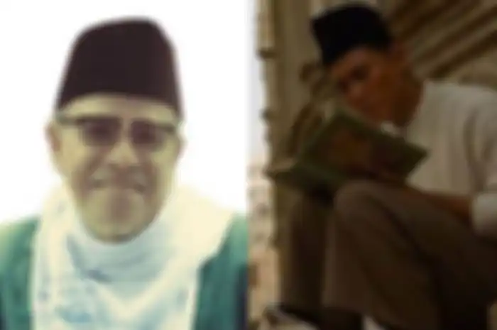 Kolase Buya Hamka dan Vino G Bastian yang memerankan sosoknya dalam film