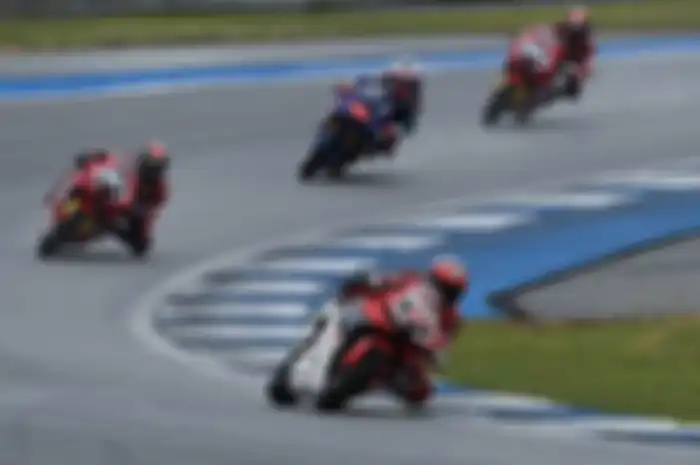 Ilustrasi pembalap Indonesia di kejuaraan Asia Road Racing Championship atau ARRC 2023.