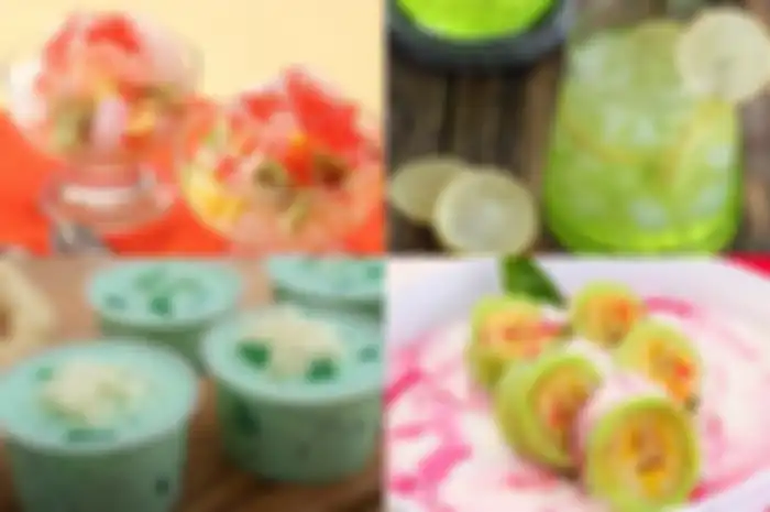 Beberapa menu takjil menyegarkan pas untuk buka puasa Ramadan 2023.