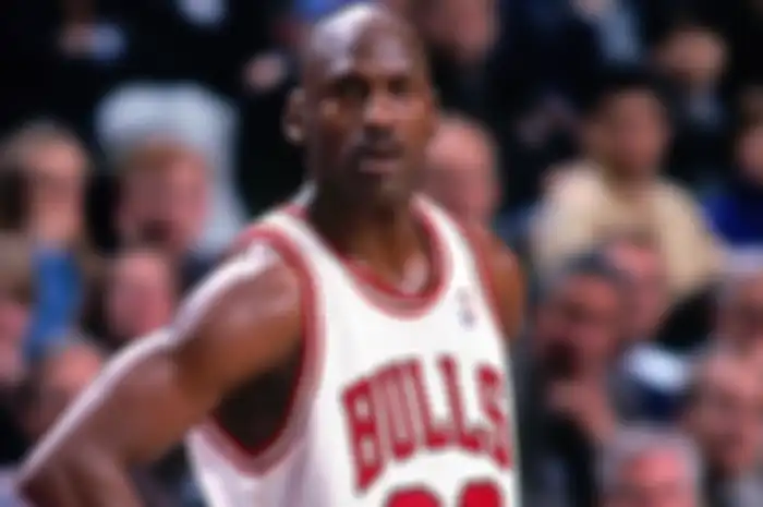 Michael Jordan ketika bermain untuk Chicago Bulls