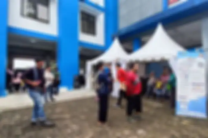 Suasana pendaftaran mudik gratis yang diadakan Pemkab Tangerang.