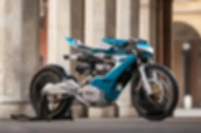 Jadi mirip motor alien. Modifikasi motor Yamaha XS650 jadi motor custom unik dan futuristik.