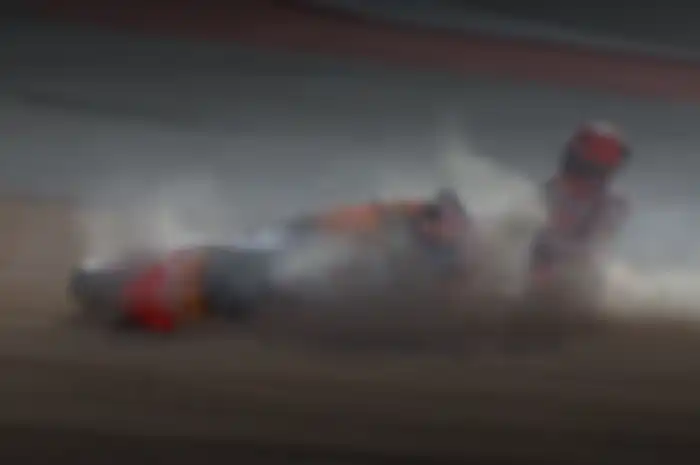 Marc Marquez alami crash di FP2 MotoGP Portugal 2023