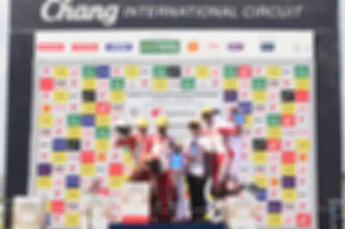 Pembalap muda Indonesia sapu bersih podium AP250 ARRC Thailand 2023