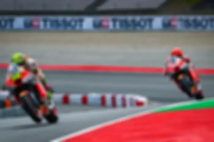 Marc Marquez contek data Joan Mir dan Alex Rins di MotoGP Portugal 2023.