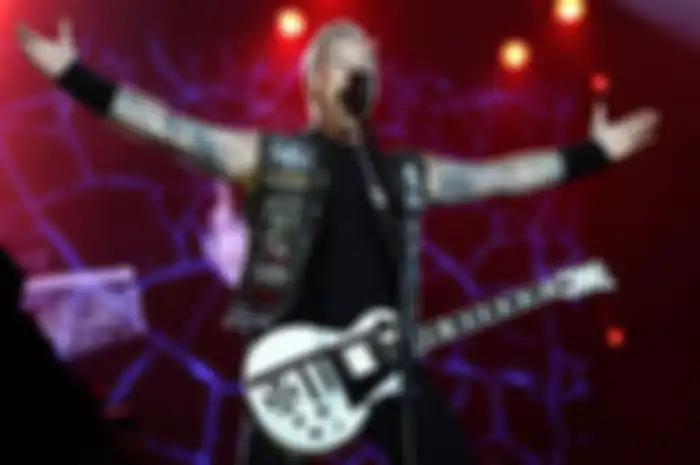 James Hetfield, live with Metallica at Ullevi Stadium, Gothenburg, Sweden (22/08/2015).