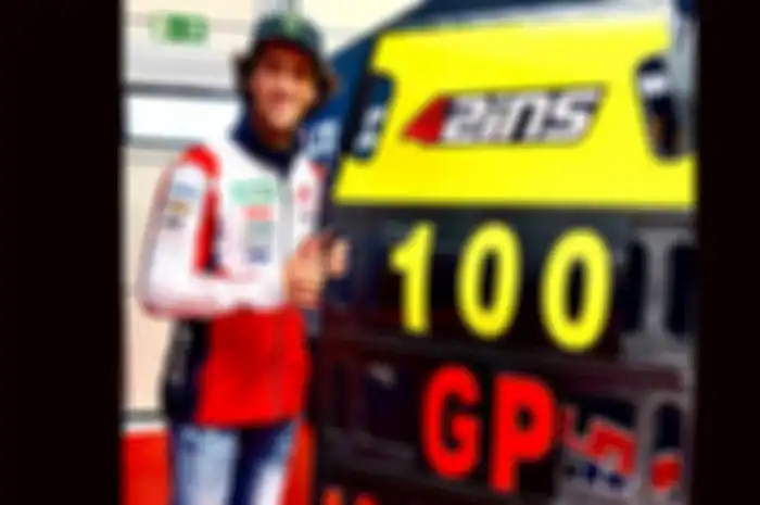 Alex Rins tembus 100 kali start kelas premier MotoGP, sayang belum berhasil ikut jejak rekor legenda MotoGP Valentino Rossi tahun 2004 silam