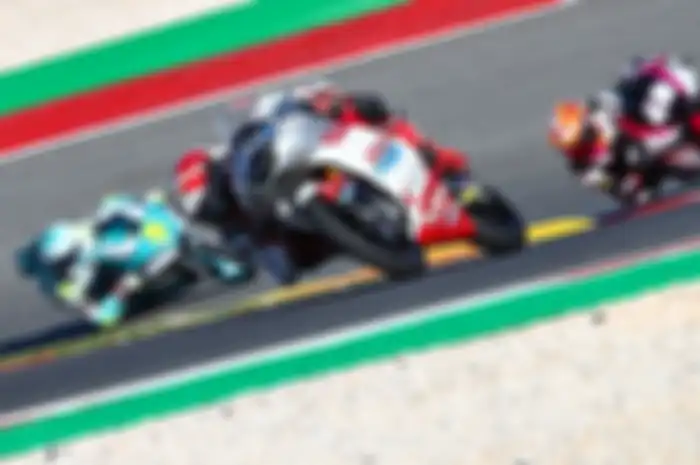 Pembalap Indonesia Mario Aji di Moto3 Portugal 2023 nyaris finis zona poin.