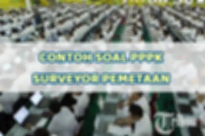 Ilustrasi contoh soal PPPK Tenaga Teknis untuk jabatan Surveyor Pemetaan