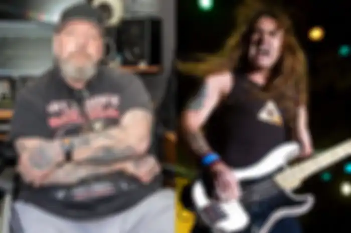 Ex's Iron Maiden Paul Di'Anno/Iron Maiden's Steve Harris