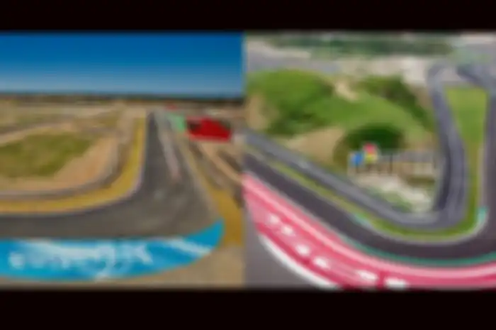 Sirkuit MotoGP Argentina Autodromo Termas de Rio Hondo (kiri) punya beberapa persamaan dengan sirkuit Mandalika Indonesia, apa sajakah itu?