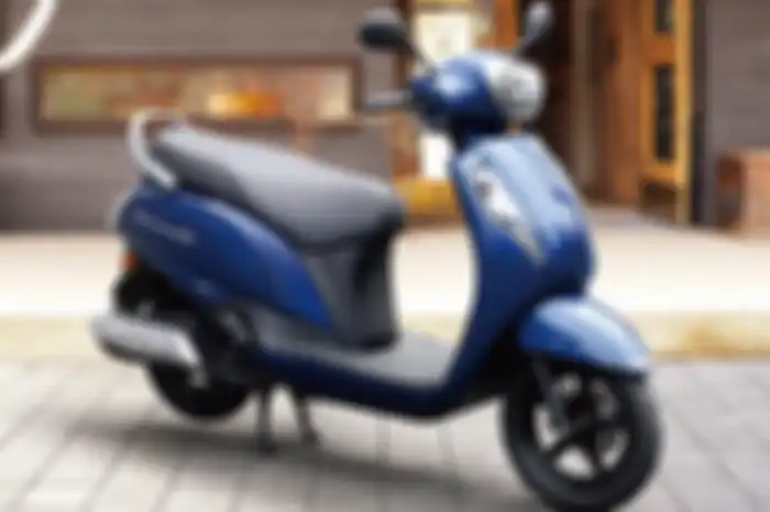 Motor matic baru Suzuki Address 125 2023 hadir di Jepang. Desain mirip Vespa dan Suzuki Saluto.