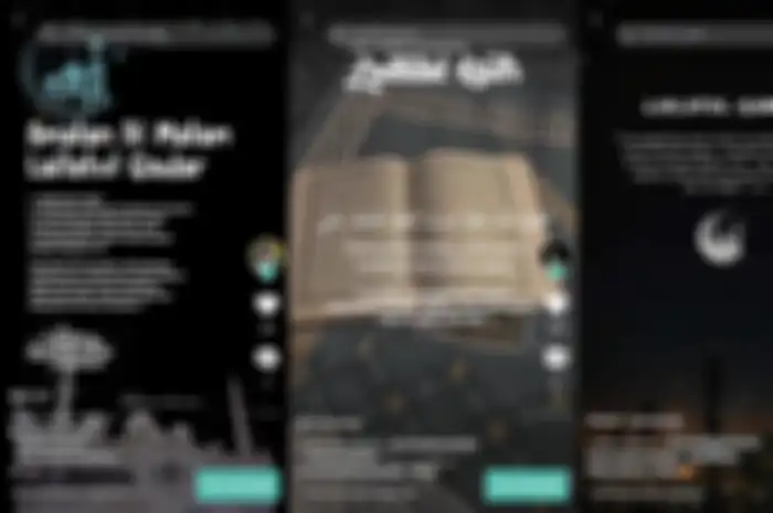 Template video malam lailatul qadar 2023.