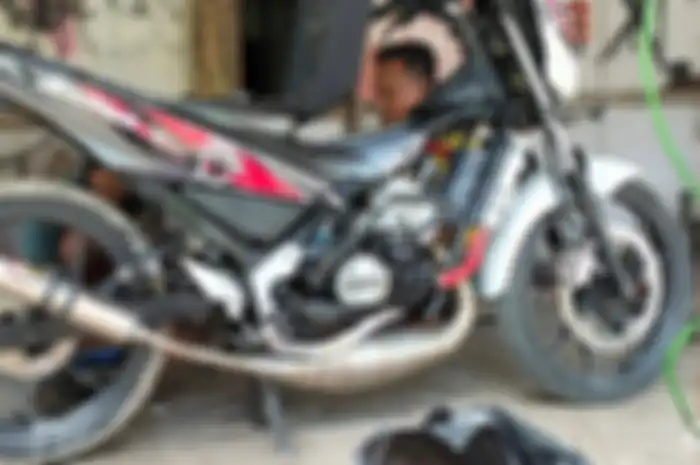 Jadi murtad Suzuki Satria F150 dipasangi mesin Ninja 150 2-tak