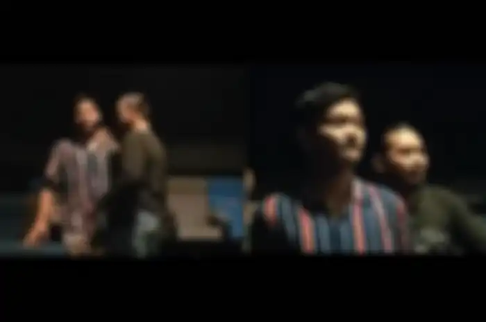 Tangkapan layar video pelaku curanmor ditangkap polisi saat nonton bioskop bareng pacar.