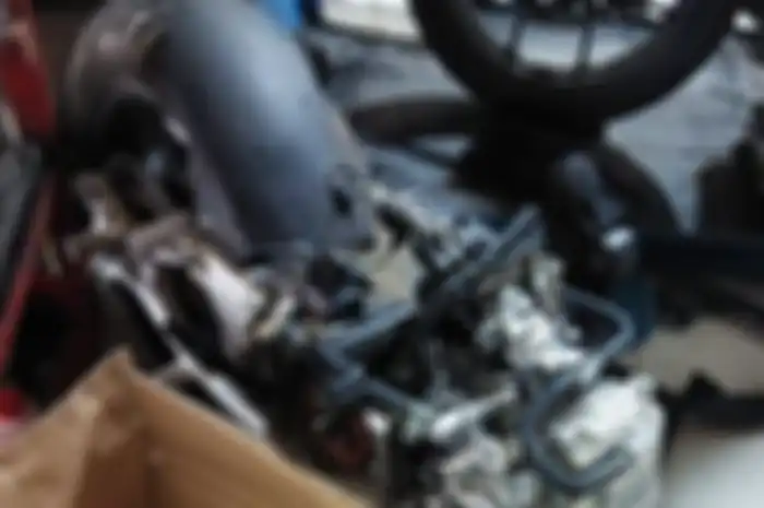 Foto mesin Honda PCX dari postingan Iqbal Ramadhan