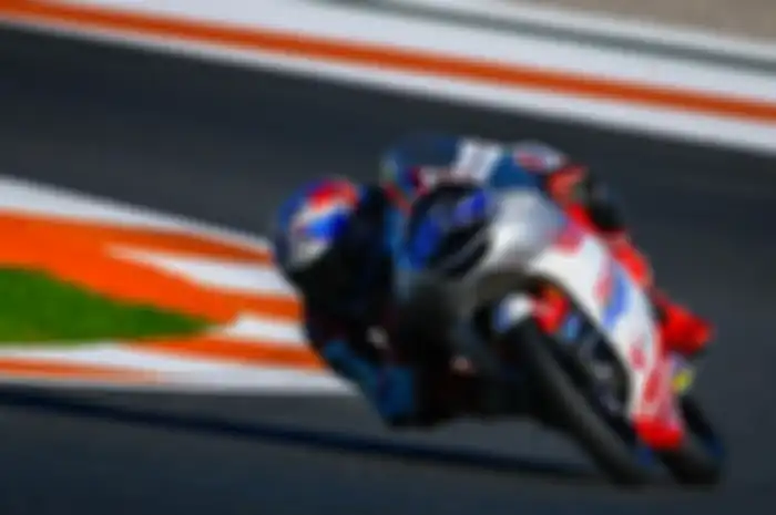 Mario Aji, pembalap Indonesia yang mengamankan posisi 22 di FP1 Moto3 Amerika 2023, Diogo Moreira tercepat.