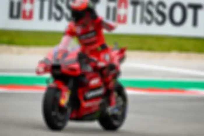 Pembalap Ducati Lenovo dan murid Valentino Rossi, Francesco Bagnaia bikin rekor baru setelah menjalani kualifikasi MotoGP Amerika 2023.
