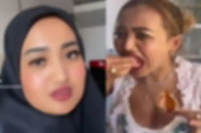 Kontroversi seleb TikTok Lina Mukherjee makan babi