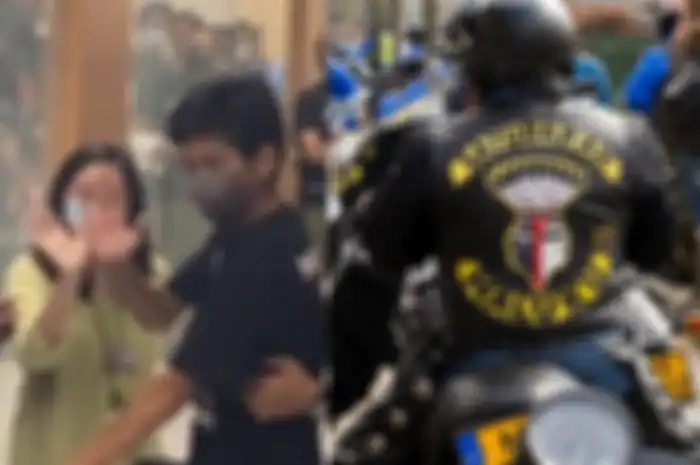 David Ozora pulang dari RS dikawal geng motor yang disegani Hells Angles
