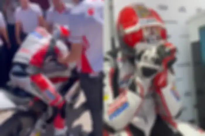 Finis P12 Moto3 Amerika 2023, pembalap Indonesia Mario Aji raih poin pertama di Moto3 2023.