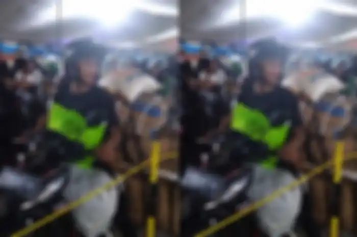 Angkut 300 kg, pemudik motor Honda Revo di Pelabuhan Ciwandan mau senangkan istri.
